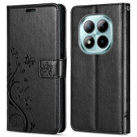 Hülle für Xiaomi Redmi Note 15 Pro 5G Handyhülle Wallet Case Klapphülle in Schwarz