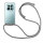 Handykette für Xiaomi Redmi Note 15 4G / 5G Hülle mit Band Case Handyhülle mit Kette in Grau