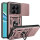 Outdoor Panzer Hülle für Xiaomi Redmi Note 15 4G / 5G Handyhülle mit Kameraschutz Ringhalter Rosegold
