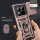 Outdoor Panzer Hülle für Xiaomi Redmi Note 15 Pro 5G Handyhülle mit Kameraschutz Ringhalter Rosegold