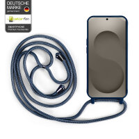 Handykette für Samsung Galaxy S26 Ultra Hanyhülle mit Band Hülle mit Kodel Smartphone Halskette in Blau