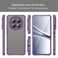 Handyhülle für Xiaomi Xiaomi Redmi Note 15 (4G / 5G) Matt Stoßfest Schutzhülle Back cover in Lila