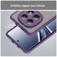 Handyhülle für Xiaomi Xiaomi Redmi Note 15 (4G / 5G) Matt Stoßfest Schutzhülle Back cover in Lila