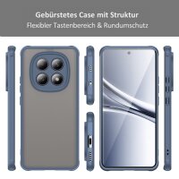 Handyhülle für Xiaomi Xiaomi Redmi Note 15 (4G / 5G) Matt Stoßfest Schutzhülle Back cover in Blau