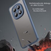 Handyhülle für Xiaomi Xiaomi Redmi Note 15 (4G / 5G) Matt Stoßfest Schutzhülle Back cover in Blau