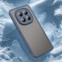 Handyhülle für Xiaomi Redmi Note 15 Pro 4G Matt Stoßfest Schutzhülle Back cover in Blau