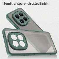 Handyhülle für Xiaomi Redmi Note 15 Pro 4G Matt Stoßfest Schutzhülle Back cover in Grün