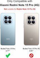 Handyhülle für Xiaomi Redmi Note 15 Pro 4G Matt...