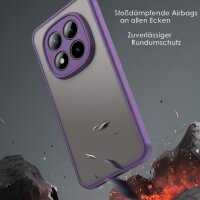 Handyhülle für Xiaomi Redmi Note 15 Pro+ / Poco M8 Pro 5G Hülle Stoßfest Schutzhülle in Lila