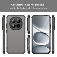 Handyhülle für Xiaomi Redmi Note 15 Pro 5G Hülle Stoßfest Schutzhülle in Schwarz