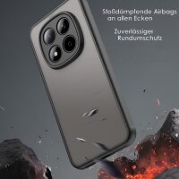 Handyhülle für Xiaomi Redmi Note 15 Pro 5G Hülle Stoßfest Schutzhülle in Schwarz
