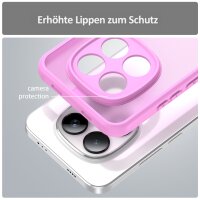 Handyhülle für Xiaomi Redmi Note 15 Pro 5G Hülle Stoßfest Schutzhülle in Pink