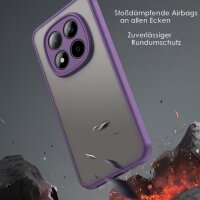 Handyhülle für Xiaomi Redmi Note 15 Pro 5G Hülle Stoßfest Schutzhülle in Lila