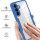 360° Grad Hülle für Samsung Galaxy S26+ vollschutz mit Integriertem Displayschutz Blau