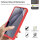 360° Grad Hülle für Xiaomi Redmi Note 15 Pro 4G vollschutz Integriertem Displayschutz in Rot