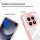 360° Grad Hülle für Xiaomi Redmi Note 15 4G vollschutz Integriertem Displayschutz in Rosa
