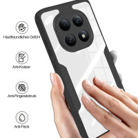 360° Grad Hülle für Xiaomi Redmi Note 15 5G / Poco M8 5G vollschutz Integriertem Displayschutz in Schwarz