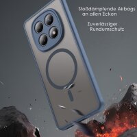 betterfon Matt Case für Xiaomi Redmi Note 15 (4G / 5G) / Poco M8 5G, Handyhülle, Schutzhülle, Kratzfest, Matt- Blau