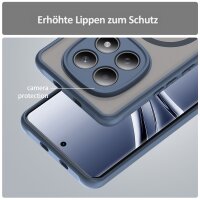 betterfon Matt Case für Xiaomi Redmi Note 15 (4G / 5G) / Poco M8 5G, Handyhülle, Schutzhülle, Kratzfest, Matt- Blau
