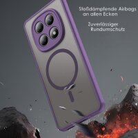 betterfon Matt Case für Xiaomi Redmi Note 15 (4G / 5G) / Poco M8 5G, Handyhülle, Schutzhülle, Kratzfest, Matt- Lila