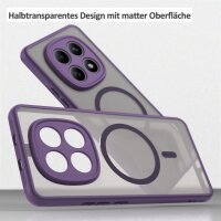 betterfon Matt Case für Xiaomi Redmi Note 15 (4G / 5G) / Poco M8 5G, Handyhülle, Schutzhülle, Kratzfest, Matt- Lila