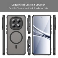 betterfon Matt Case für Xiaomi Redmi Note 15 (4G / 5G) / Poco M8 5G, Handyhülle, Schutzhülle, Kratzfest, Matt- Schwarz