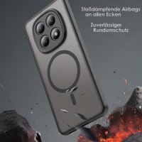 betterfon Matt Case für Xiaomi Redmi Note 15 (4G / 5G) / Poco M8 5G, Handyhülle, Schutzhülle, Kratzfest, Matt- Schwarz