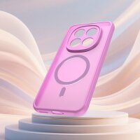 betterfon Matt Case für Xiaomi Redmi Note 15 Pro+ 5G / Poco M8 Pro 5G, Handyhülle, Schutzhülle, Kratzfest, Matt- Pink