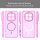 betterfon Matt Case für Xiaomi Redmi Note 15 Pro+ 5G / Poco M8 Pro 5G, Handyhülle, Schutzhülle, Kratzfest, Matt- Pink