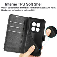Wallet Case Klapphülle für Xiaomi Redmi Note 15 Pro+ in Schwarz
