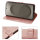 Hülle für Samsung Galaxy S26 5G Wallet Case Kartenfächern & Standfunktion in Blume Rosegold