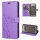 Hülle für Samsung Galaxy S26 5G Wallet Case Kartenfächern & Standfunktion in Blume Lila
