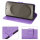 Hülle für Samsung Galaxy S26 5G Wallet Case Kartenfächern & Standfunktion in Blume Lila