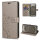 Hülle für Samsung Galaxy S26 5G Wallet Case Kartenfächern & Standfunktion in Blume Grau