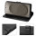 Hülle für Samsung Galaxy S26+ Wallet Case Kartenfächern & Standfunktion in Blume Schwarz