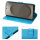 Hülle für Samsung Galaxy S26+ Wallet Case Kartenfächern & Standfunktion in Blume Blau
