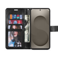 Hülle für Samsung Galaxy S26 Ultra Wallet Case Kartenfächern & Standfunktion in Mandala Schwarz