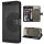 Hülle für Samsung Galaxy S26 Ultra Wallet Case Kartenfächern & Standfunktion in Mandala Schwarz