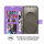 Hülle für Samsung Galaxy S26 Ultra Wallet Case Kartenfächern & Standfunktion in Mandala Lila