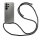 Handykette für Samsung Galaxy S26 Ultra Handyhülle mit Band in Schwarz