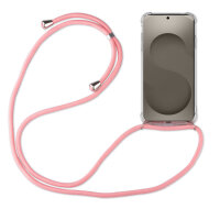 Handykette für Samsung Galaxy S26 Ultra Handyhülle mit Band in Rosa