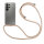 Handykette für Samsung Galaxy S26 Ultra Handyhülle mit Band in Beige / Braun