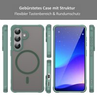 Handyhülle für Samsung Galaxy S26 Magnet Case Schutzhülle Kratzfest in Grün