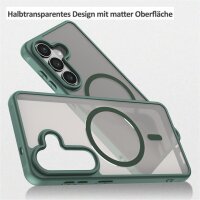 Handyhülle für Samsung Galaxy S26 Magnet Case Schutzhülle Kratzfest in Grün