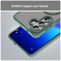 Handyhülle für Samsung Galaxy S26 Magnet Case Schutzhülle Kratzfest in Grün