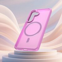 Handyhülle für Samsung Galaxy S26 Magnet Case Schutzhülle Kratzfest in Pink