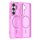 Handyhülle für Samsung Galaxy S26 Magnet Case Schutzhülle Kratzfest in Pink