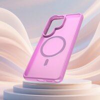 Handyhülle für Samsung Galaxy S26 Ultra Magnet Case Schutzhülle Kratzfest in Pink