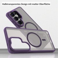 Handyhülle für Samsung Galaxy S26 Ultra Magnet Case Schutzhülle Kratzfest in Lila