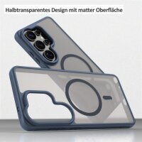 Handyhülle für Samsung Galaxy S26 Ultra Magnet Case Schutzhülle Kratzfest in Blau